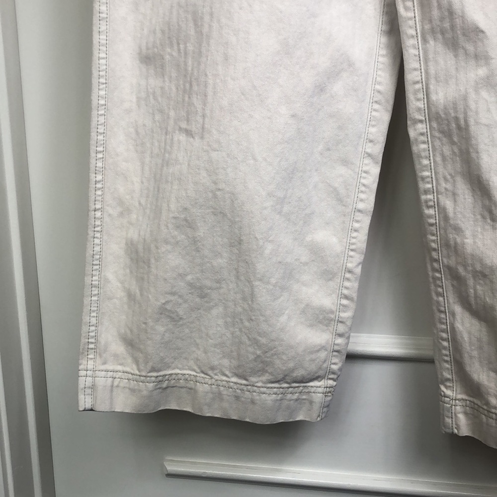 Free People cropped wide leg high waisted utility pants! - Picture 7 of 9